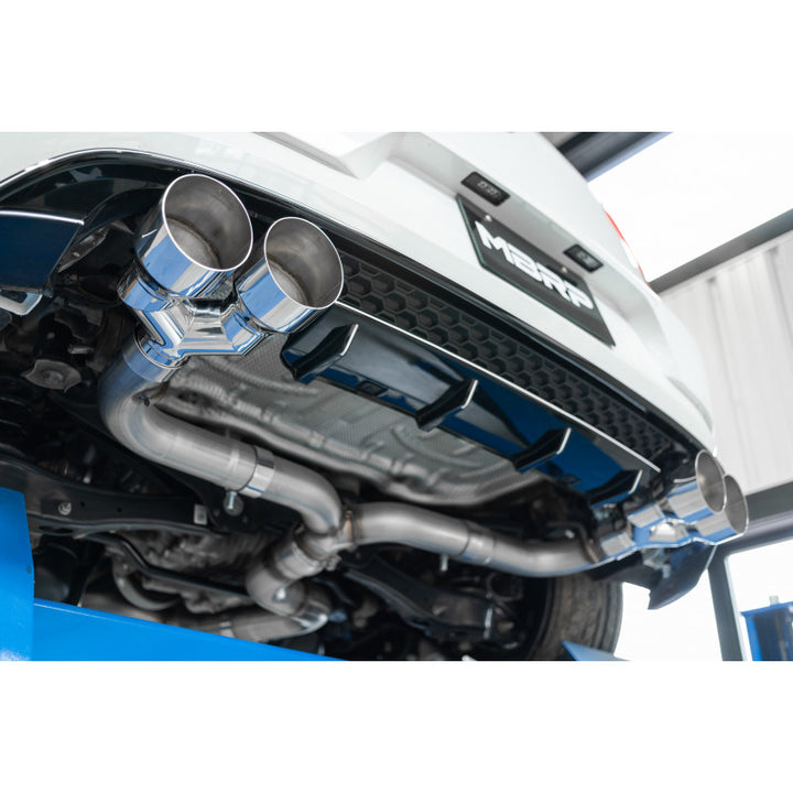 MBRP 2015-2019 Volkswagen Golf Armor Pro 3" Cat Back Quad Split Rear T304 Stainless Steel Exit Exhaust S4603304