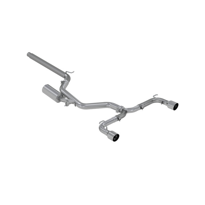 MBRP 2015-2021 Volkswagen Golf Armor Pro 3" Cat Back Dual Split Rear Exit T304 Stainless Steel Exhaust S4606304
