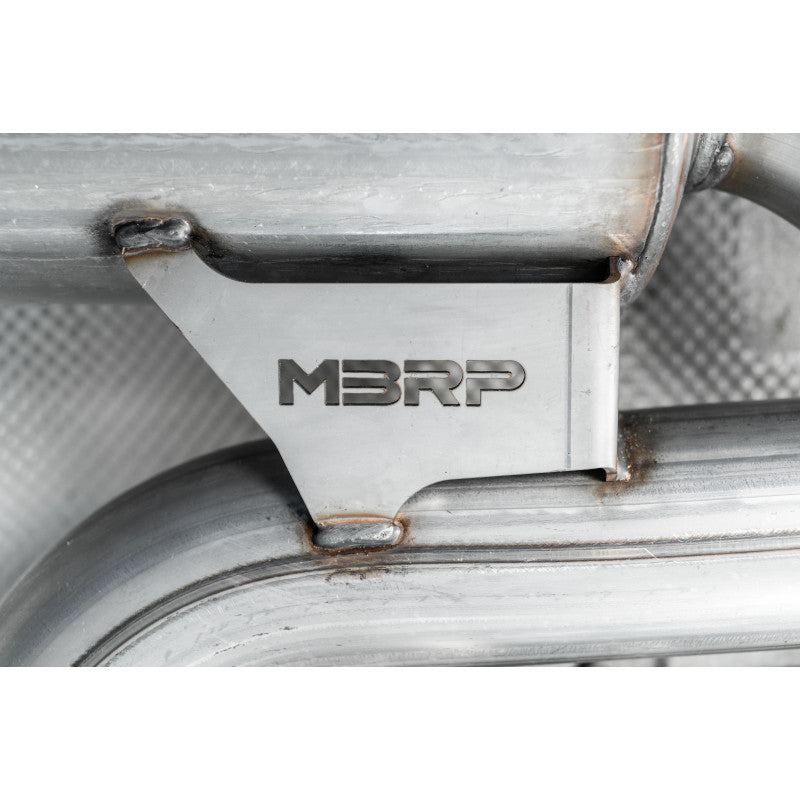 MBRP 2015-2021 Volkswagen Golf Armor Pro 3" Cat Back Dual Split Rear Exit T304 Stainless Steel Exhaust S4606304