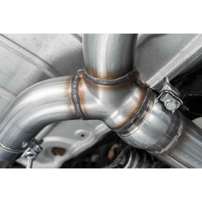 MBRP 2015-2021 Volkswagen Golf Armor Pro 3" Cat Back Dual Split Rear Exit T304 Stainless Steel Exhaust S4606304
