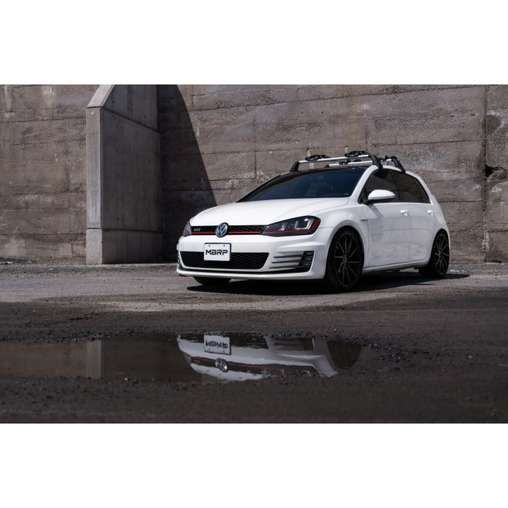MBRP 2015-2021 Volkswagen Golf Armor Pro 3" Cat Back Dual Split Rear Exit T304 Stainless Steel Exhaust S4606304