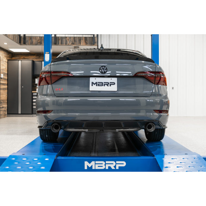 MBRP 2019-2021 VW Jetta GLI Armor Pro 3" Cat Back Dual Rear Exit T304 Stainless Steel Exhaust System S4608304
