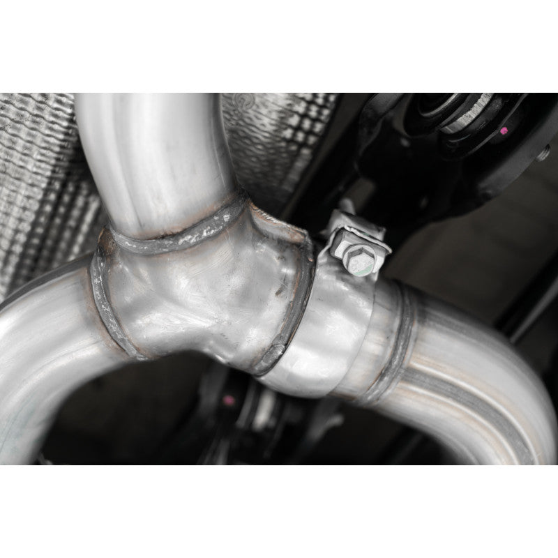 MBRP 2019-2021 VW Jetta GLI Armor Pro 3" Cat Back Dual Rear Exit T304 Stainless Steel with Carbon Fiber S46083CF