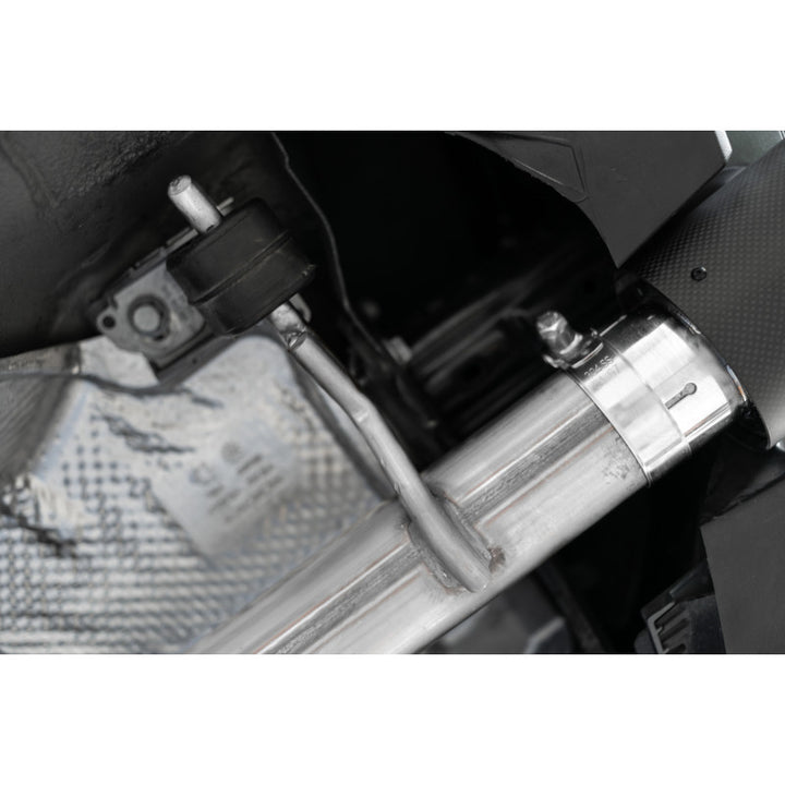 MBRP 2019-2021 VW Jetta GLI Armor Pro 3" Cat Back Dual Rear Exit T304 Stainless Steel with Carbon Fiber S46083CF