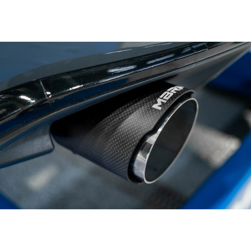 MBRP 2019-2021 VW Jetta GLI Armor Pro 3" Cat Back Dual Rear Exit T304 Stainless Steel with Carbon Fiber S46083CF