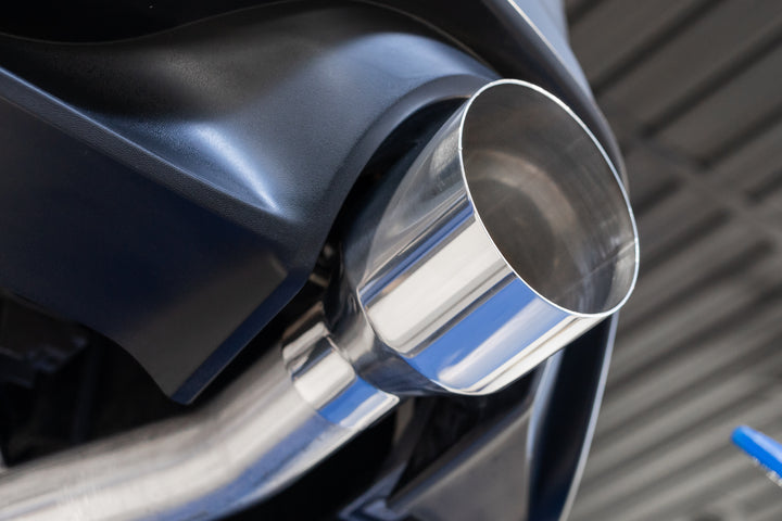 MBRP 2022-Up Volkswagen Golf GTI MK8 T304 Stainless Steel 3" Cat-Back 2.5" Dual Split Rear S4617304