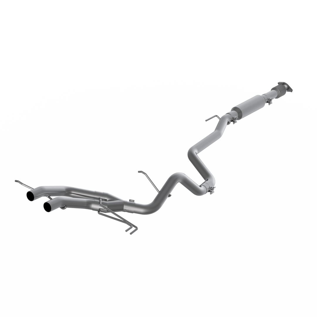 MBRP 2.5" Cat Back Exhaust System Dual Exit For 13-18 Hyundai Veloster Turbo T304 Stainless Steel S4702304