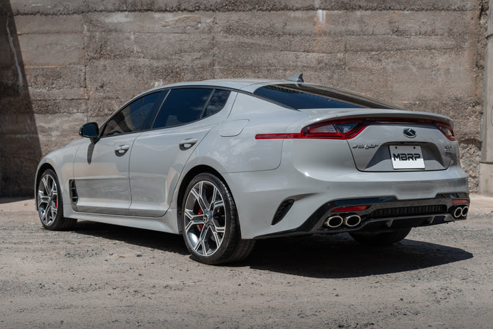 MBRP Kia 2.5" Cat Back Exhaust System Dual Rear Exit For 18-21 Kia Stinger 3.3L RWD/AWD Armor Lite S4704AL