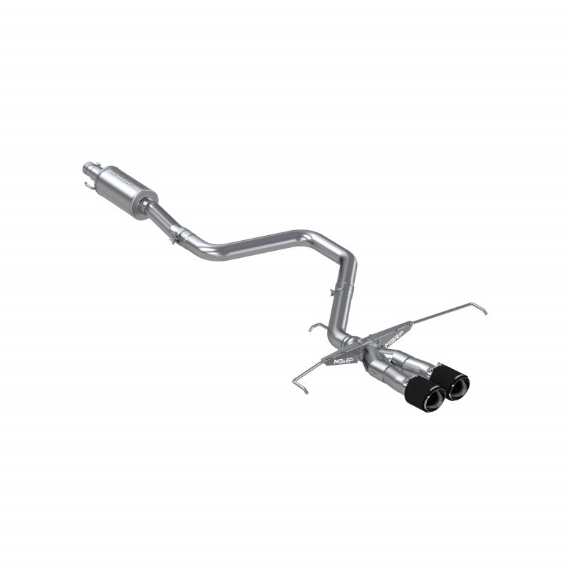 MBRP 2019-2021 Hyundai Veloster Armor Pro 3" Cat Back Dual Split Center Rear Exit T304 Stainless Steel S47053CF