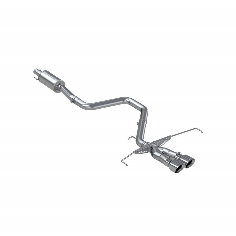 MBRP 2019-2021 Hyundai Veloster Armor Lite Aluminized Steel 3" Cat Back Dual Split Center Rear Exit Exhaust S4705AL