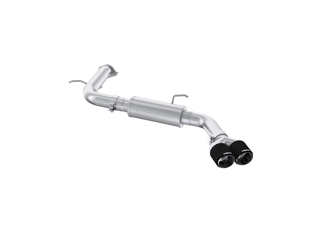 MBRP 2021-Up Hyundai Elantra N-Line 1.6L Armor Pro 3" Axle-Back Single Rear Exit with Dual Outlet Carbon S47123CF