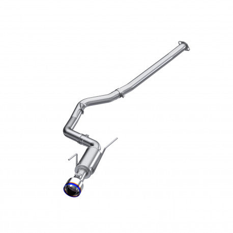 MBRP Subaru Impreza WRX/WRX STI 2.0L/2.5L 3.0" Cat-Back Single Rear Exit T304 Stainless Steel with Burnt S48033BE