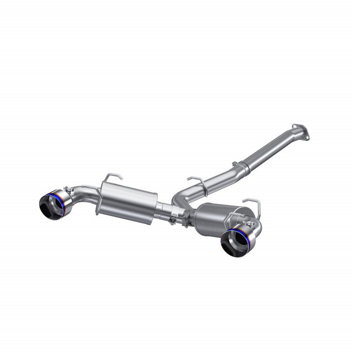 MBRP 13-Up Subaru BRZ 17-up Toyota GR86 and 13-16 Scion FR-S T304 3" Cat-Back Dual Split Rear Side Exit S48043BE