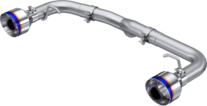 MBRP 22-Up Subaru BRZ and 22-Up Toyota GR86 2.4L T304 Stainless Steel 2.5" Axle-Back Dual Split Rear S48053BE