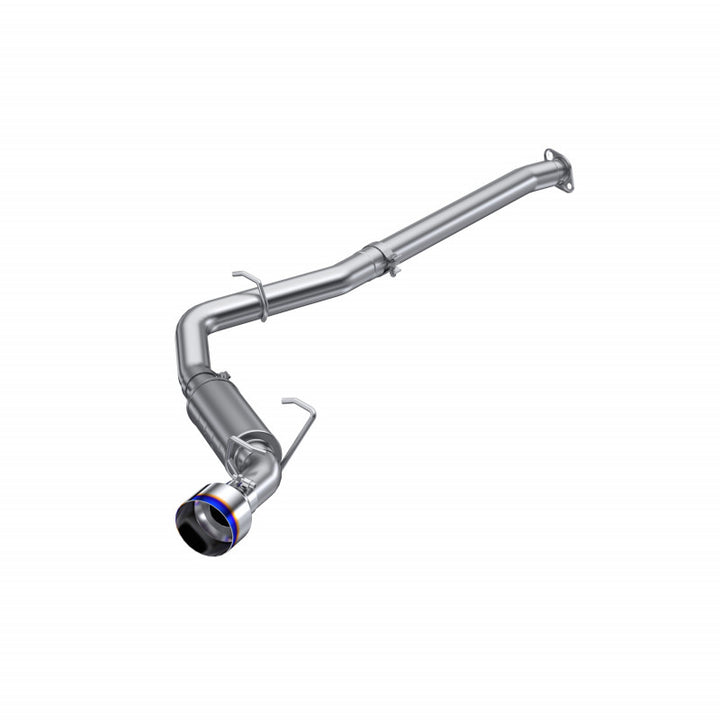 MBRP T304 Stainless Steel 3" Cat-Back Single Rear Exit with Brunt End Tips for 13-Up Subaru BRZ, 17-Up S48063BE