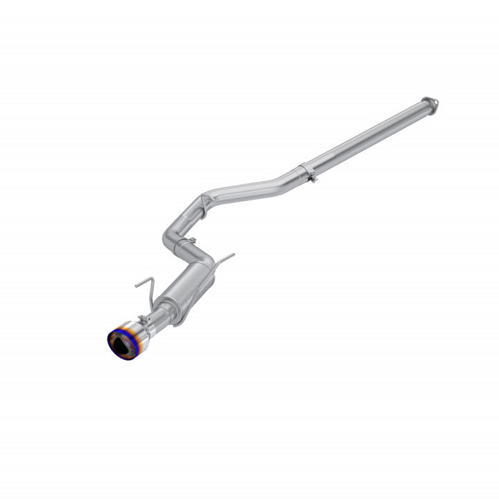 MBRP 22-Up Subaru WRX 2.4L T304 Stainless Steel 3" Cat-Back Single Rear Exit Burnt End Tip S48093BE