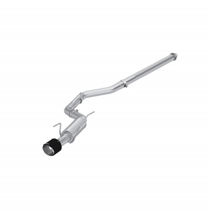 MBRP 22-Up Subaru WRX 2.4L T304 Stainless Steel 3" Cat-Back Single Rear Exit Carbon Fiber Tip S48093CF