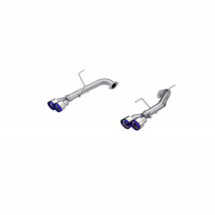 MBRP 22-Up Subaru WRX 2.4L T304 Stainless Steel 2.5" Axle-back Dual Split Rear Quad BE Tips S48103BE