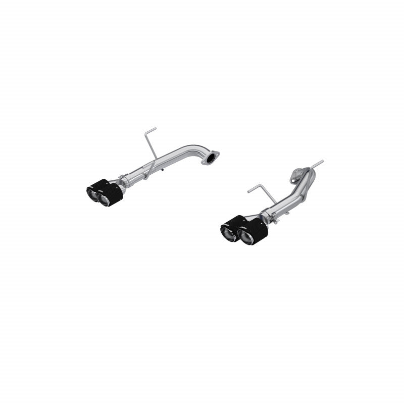 MBRP 22-Up Subaru WRX 2.4L T304 Stainless Steel 2.5" Axle-back Dual Split Rear Quad CF Tips S48103CF