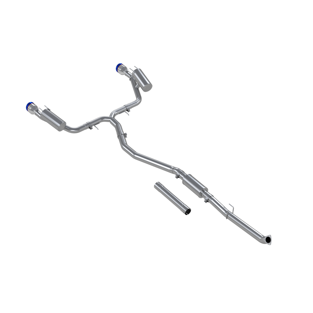 MBRP 23-Up Acura Integra 1.5L and 22-Up Honda Civic SI 1.5L Armor Pro T304SS, 3" Cat-Back, 2.5" Dual Split S49033BE