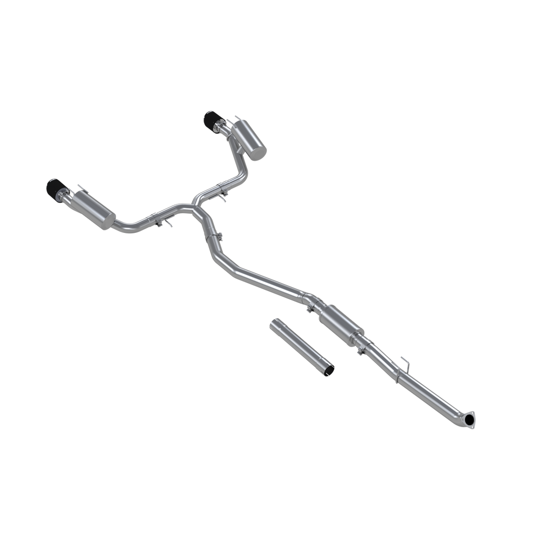 MBRP 23-Up Acura Integra 1.5L and 22-Up Honda Civic SI 1.5L Armor Pro T304SS, 3" Cat-Back, 2.5" Dual Split S49033CF