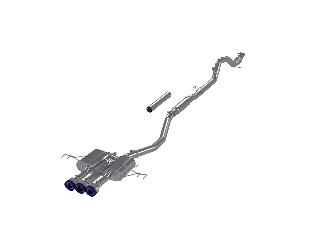 MBRP 2024-up Acura Integra Type-S 2.0L 3" Cat-Back Exhaust System, Armor Pro T304 Stainless Steel Triple S49043BE