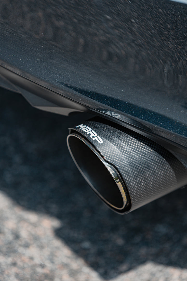 MBRP 22-Up Honda Civic, Sedan Sport 2.0L Armor Pro 2.5" Cat-Back Exhaust with CF Tip, Tour Profile S49053CF