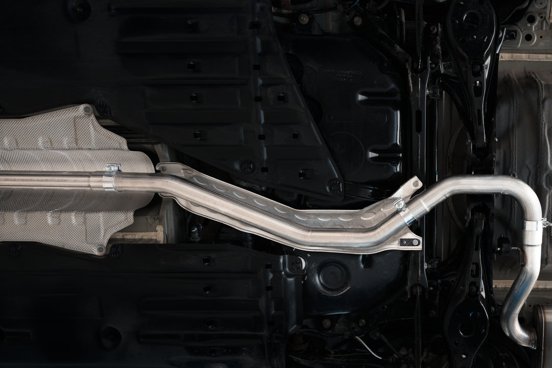 MBRP 22-Up Honda Civic, Sedan Sport 2.0L Armor Pro 2.5" Cat-Back Exhaust with CF Tip, Tour Profile S49053CF