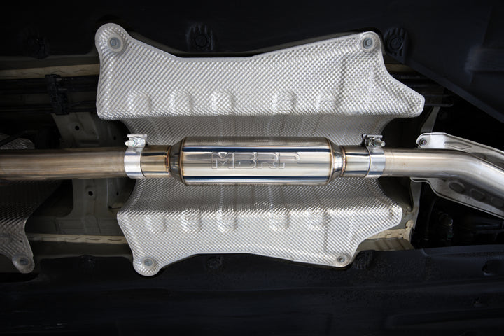 MBRP 22-Up Honda Civic, Sedan Sport 2.0L Armor Pro 2.5" Cat-Back Exhaust with CF Tip, Tour Profile S49053CF
