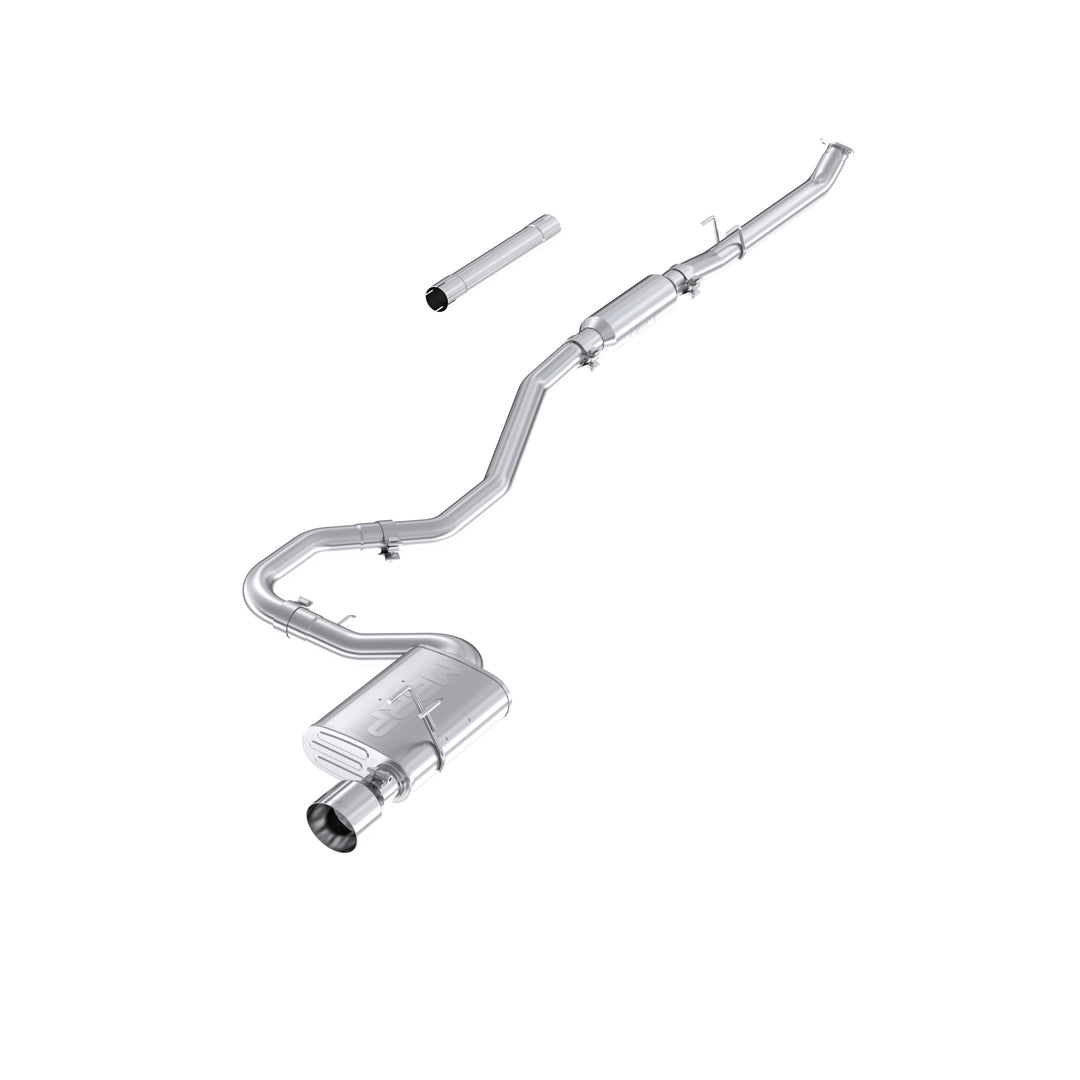 MBRP 22-Up Honda Civic, Sedan Sport 2.0L Armor Lite 2.5" Cat-Back Exhaust with Tip, Tour Profile S4905AL