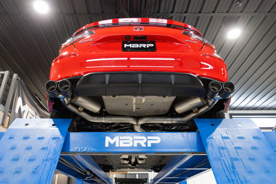 MBRP 2022-2024 Honda Civic Sport Touring 1.5L Turbo Hatchback Armor Lite 3" Cat-Back 2.5" Dual Split Rear S4906AL