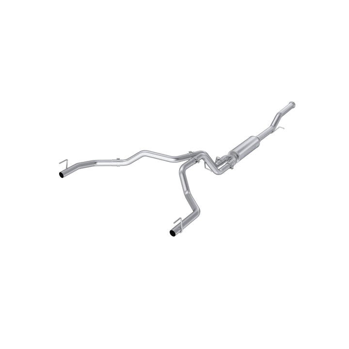 MBRP 21-Up Cadillac Escalade EVS 6.2L Armor Pro 3" Cat-Back, 2.5" Dual Split Rear Exhaust S5009304