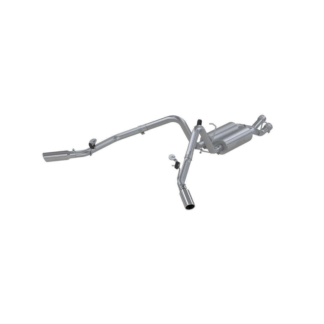 MBRP Silverado/Sierra Cat Back Exhaust Dual Split Side Armor Plus, Chevrolet/GMC 2500 HD 6.0L EC-SB S5010409