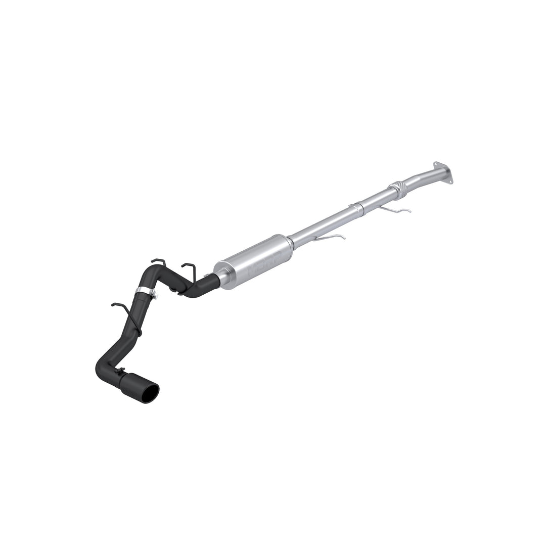 MBRP 2023-Up Colorado/Canyon 2.7L Black-Coated Aluminized Steel 3" Cat-Back Exhaust Single Side Exit S5015BLK