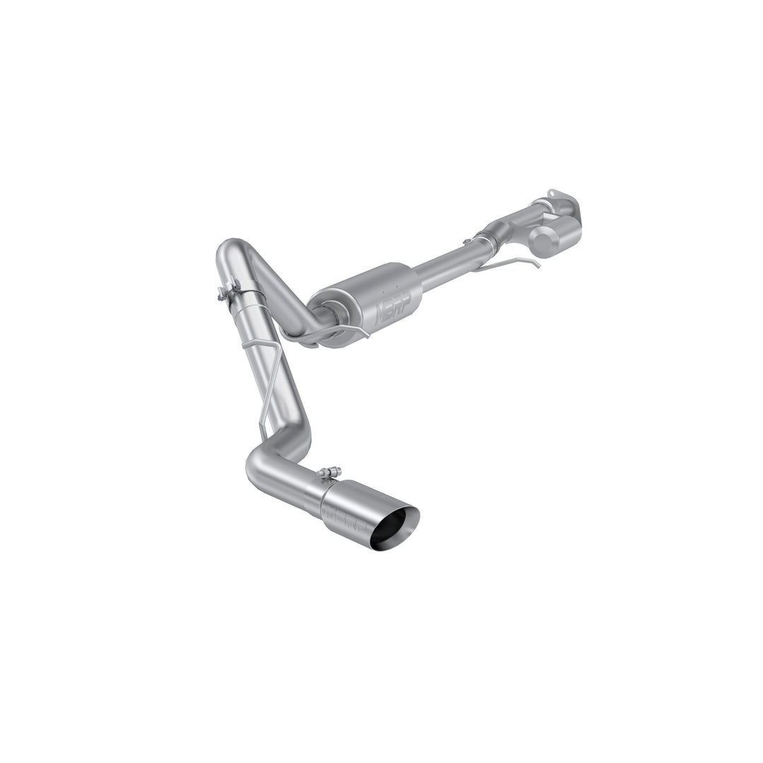 MBRP 2019-Up Silverado/Sierra 1500 2.7L T304 Stainless Steel 3" Cat-Back, Single Side Exit, Armor Pro S5019304