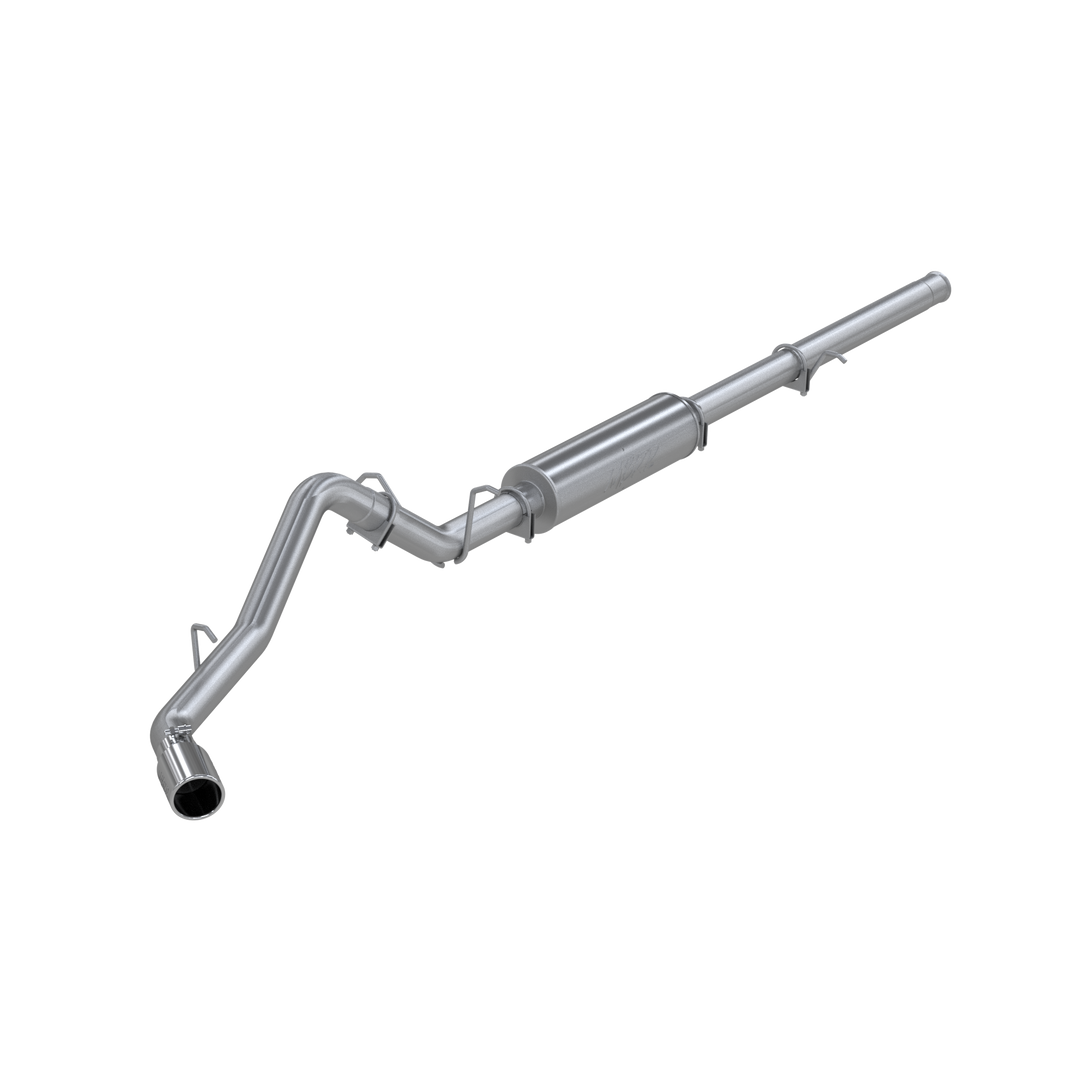 MBRP Cat Back Exhaust Single Side Aluminized Steel For 09-13 Silverado/Sierra 1500 4.8/5.3/6.0L RC/Extended S5054AL