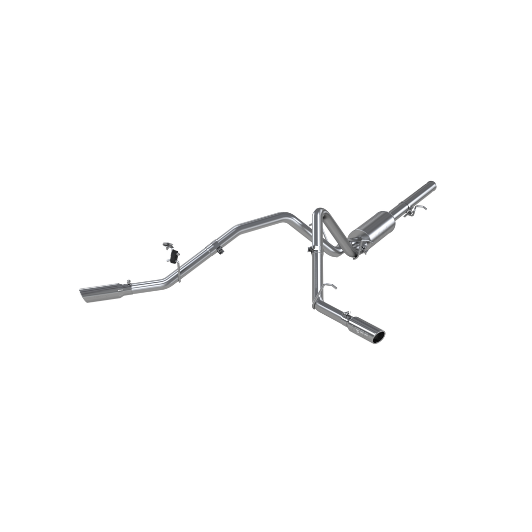 MBRP Cat Back Exhaust Dual Split Side T409 Stainless Steel For 09-13 Silverado/Sierra 1500 4.8/5.3/6.0L S5056409