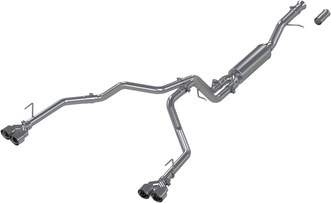 MBRP 21-Up Chevrolet/GMC Tahoe/Yukon 3" Cat Back Dual Split Rear Exhaust System, Armor Lite Aluminized S5057AL