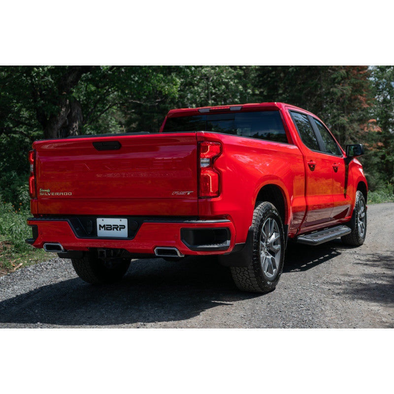MBRP 2.5" Cat Back Exhaust For 19-up Silverado/Sierra 1500 6.2L, 2022 Silverado LTD/ Sierra Limited 6.2L S5065304
