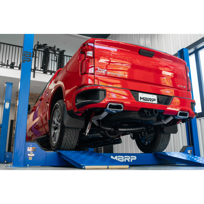 MBRP 2.5" Cat Back Exhaust For 19-up Silverado/Sierra 1500 6.2L, 2022 Silverado LTD/ Sierra Limited 6.2L S5065AL