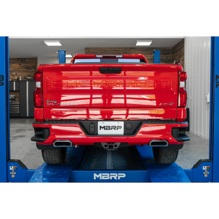 MBRP 2.5" Cat Back Exhaust For 19-up Silverado/Sierra 1500 6.2L, 2022 Silverado LTD/ Sierra Limited 6.2L S5065AL