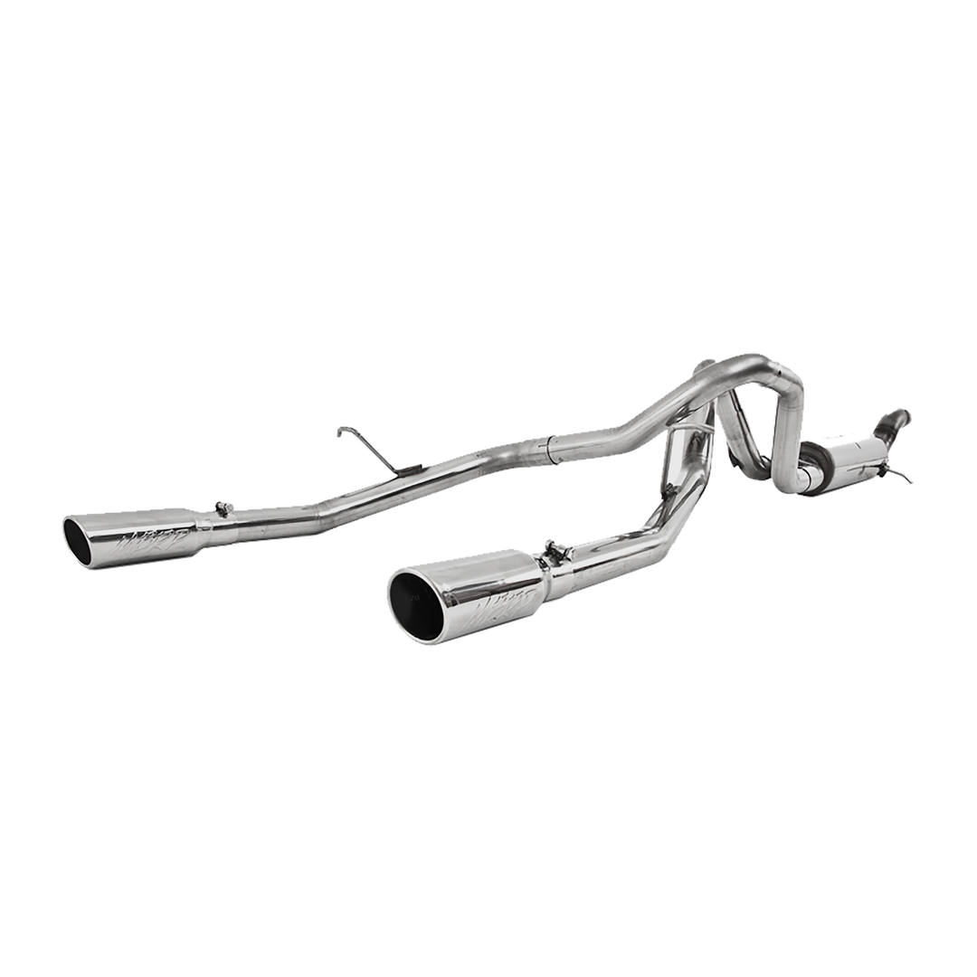 MBRP Cat Back Exhaust Dual Rear 409 For 09-12 Colorado/Canyon 5.3L V8 Extended Cab/Crew Cab Short Bed S5074409