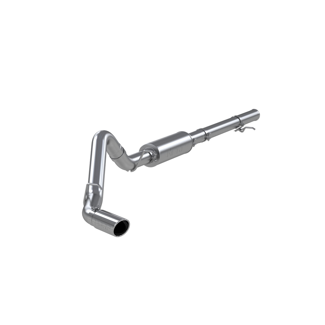 MBRP 3 1/2" Cat Back Exhaust Single Side Exit For 14-18 Silverado/Sierra 1500 6.2L V8 1 Piece Driveshaft S5086AL