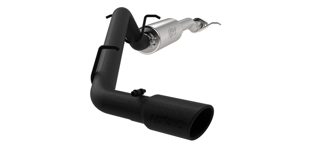 MBRP 3" Cat Back Exhaust System Single Side Black Coated For 15-16 Colorado/Canyon S5088BLK