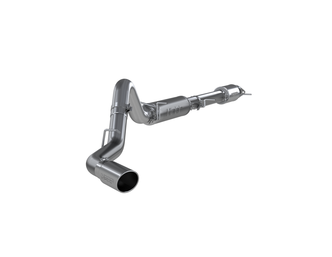 MBRP 4" Cat Back Exhaust System Single Side Exit 20-Up Silverado/Sierra 2500/3500 HD 6.6L V8 Armor Pro S5093304