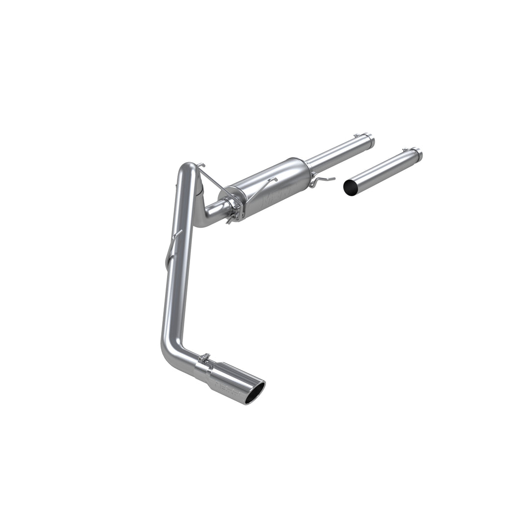 MBRP Cat Back Exhaust Single Side 4" Tip Aluminized Steel For 04-05 Dodge Ram Hemi 1500 4.7L and 5.7L S5104AL