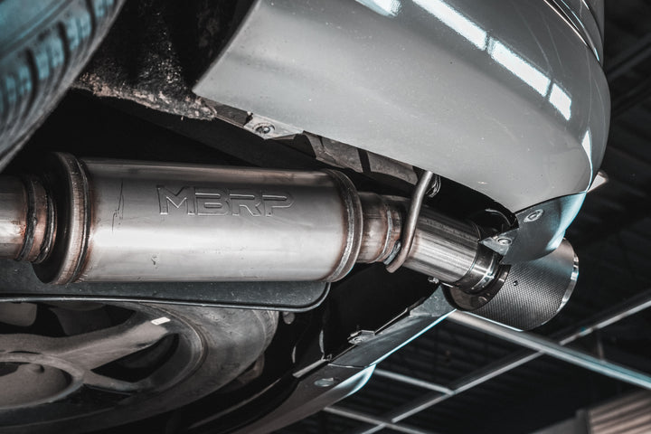 MBRP 2018-Up Dodge Durango SRT SRT Hellcat 6.2L/6.4L Armor Pro T304 Stainless Steel 3" Cat-Back Dual Rear S51053CF