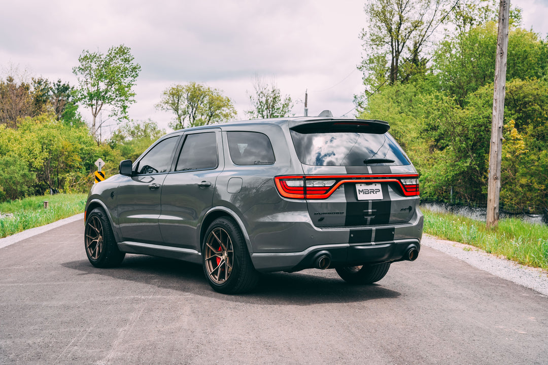 MBRP 2018-Up Dodge Durango SRT SRT Hellcat 6.2L/6.4L Armor Pro T304 Stainless Steel 3" Cat-Back Dual Rear S51053CF