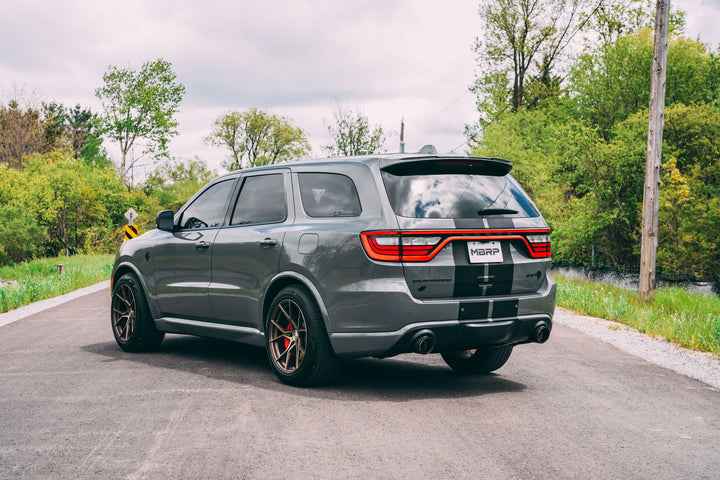 MBRP 2018-Up Dodge Durango SRT SRT Hellcat 6.2L/6.4L Armor Pro T304 Stainless Steel 3" Cat-Back Dual Rear S51053CF