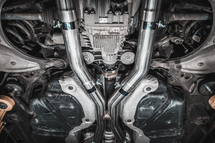 MBRP 2018-Up Dodge Durango SRT SRT Hellcat 6.2L/6.4L Armor Lite Aluminized Steel 3" Cat-Back Dual Rear Exit S5105AL